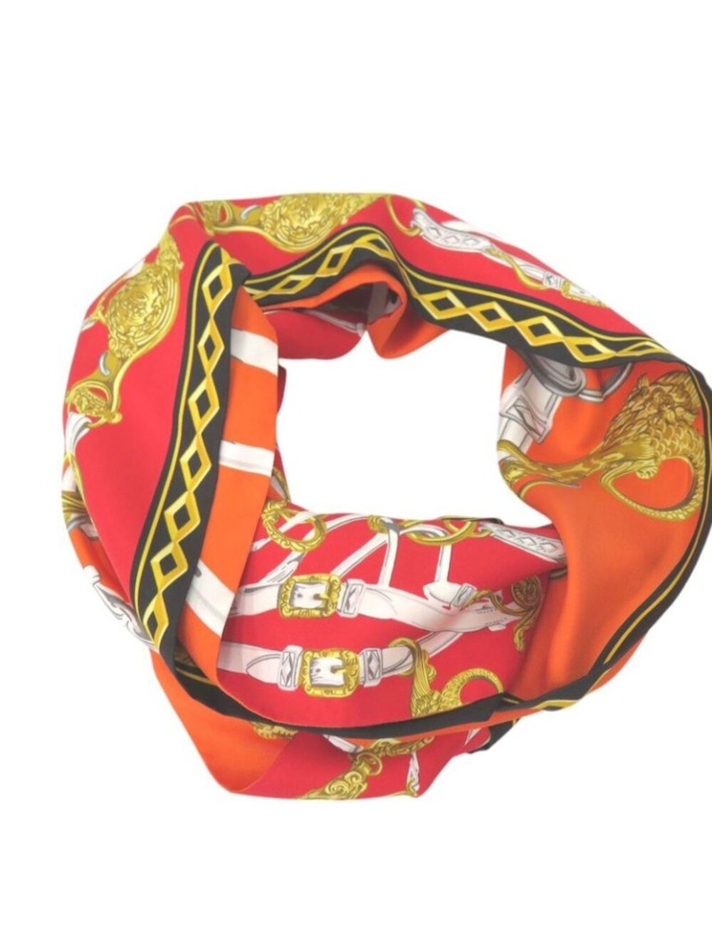Hermes Brides De Gala Maxi Twilly Scarf Silk - Picture 8 of 9